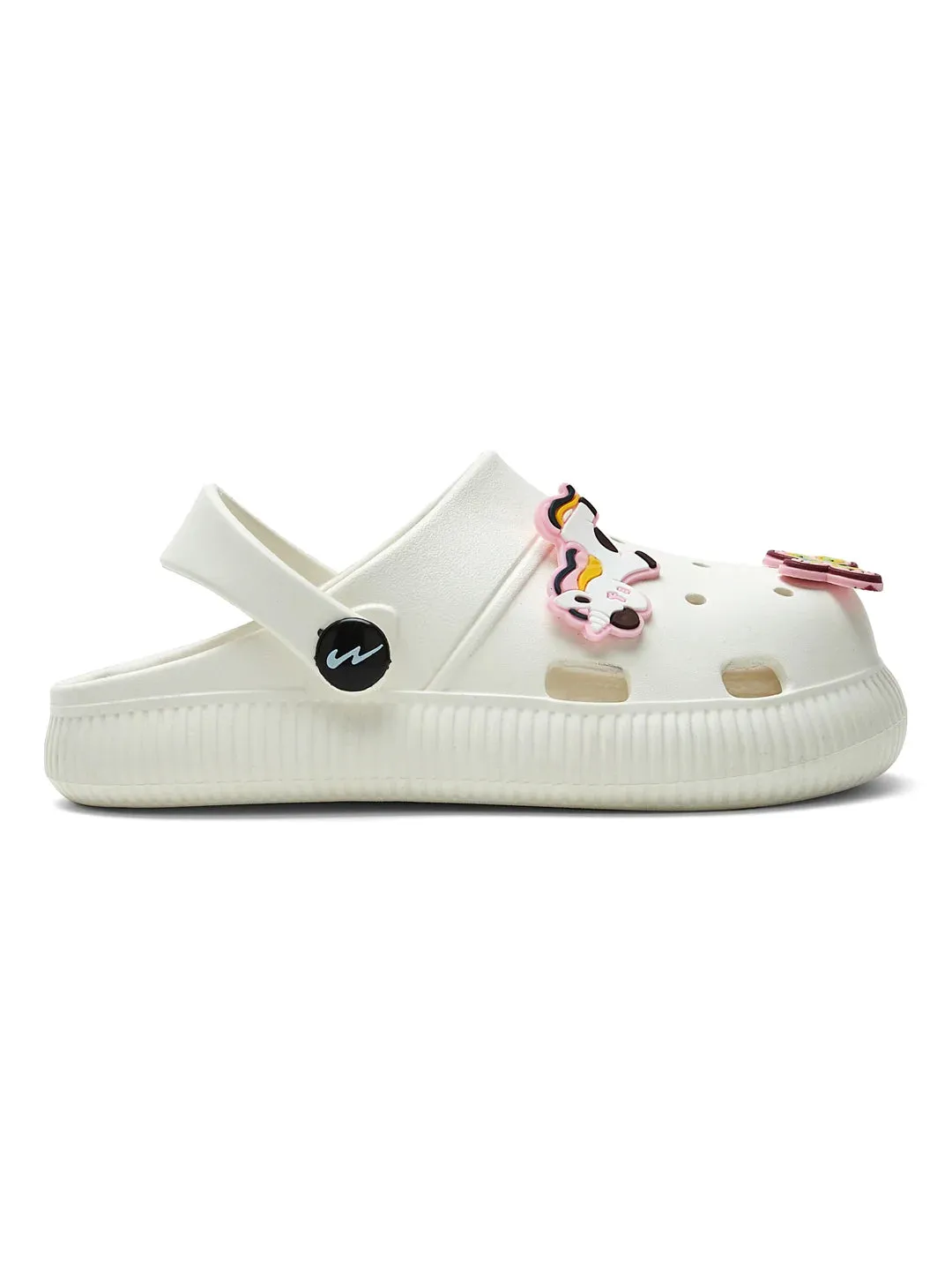 Opener Sandals GC-9002K White Kid's Clogs