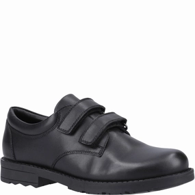 Hush Puppies Barry XL Senior School Shoes Comfortable ankle Oxfords