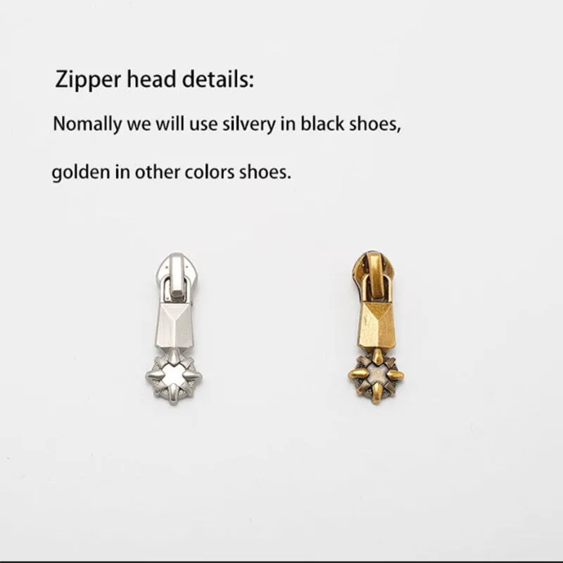 WaxingLeather Knee High Boots Fold Design Riding Boots Buckle Boots in Black/Brown Best Snow Boots 2024