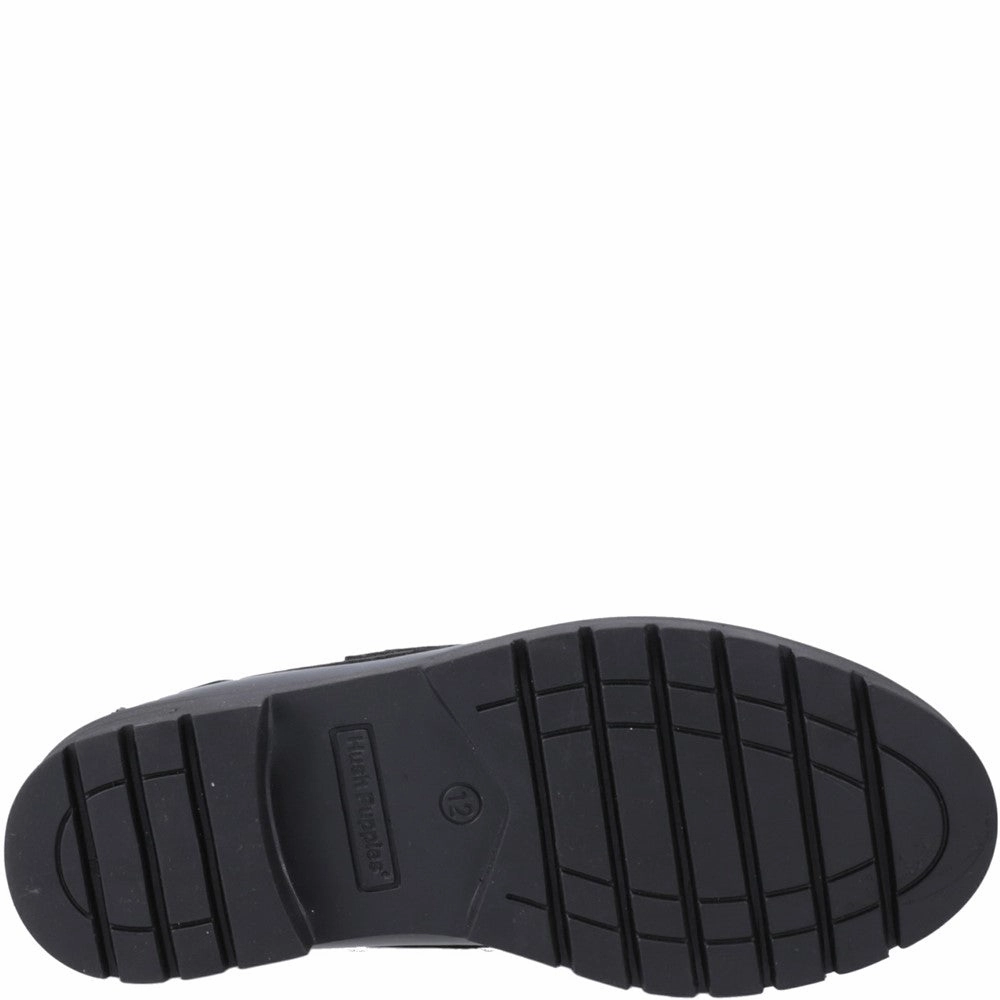 Slim Design Slip Resistant Outsole Hush Puppies Lucy Patent Senior School Shoes