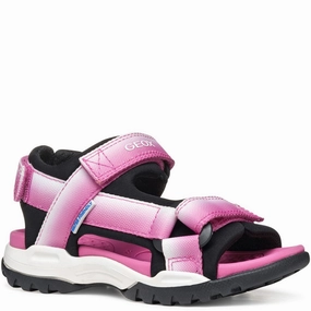 Geox J Borealis Girl Junior Sandals Casual Beach Shoes