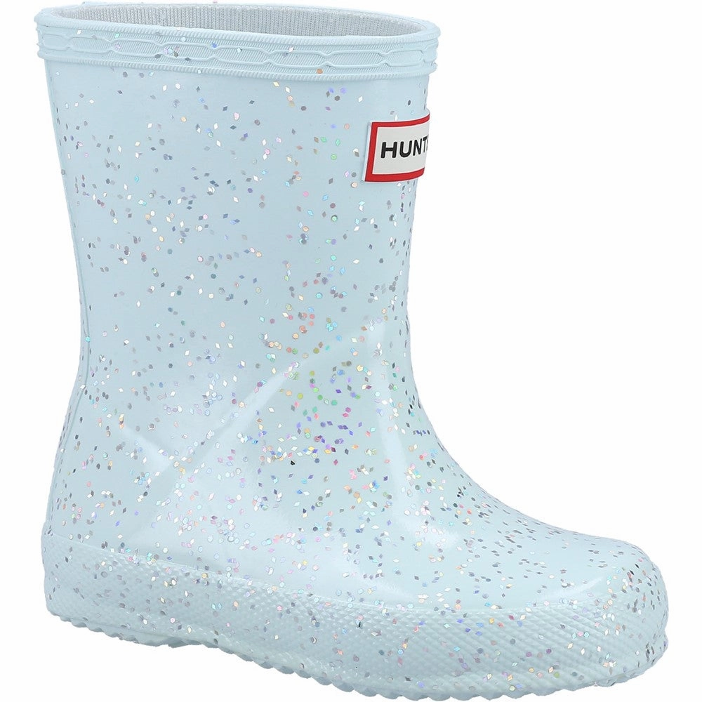 Hunter Kids First Classic Giant Glitter Rain Boots Active Adventures