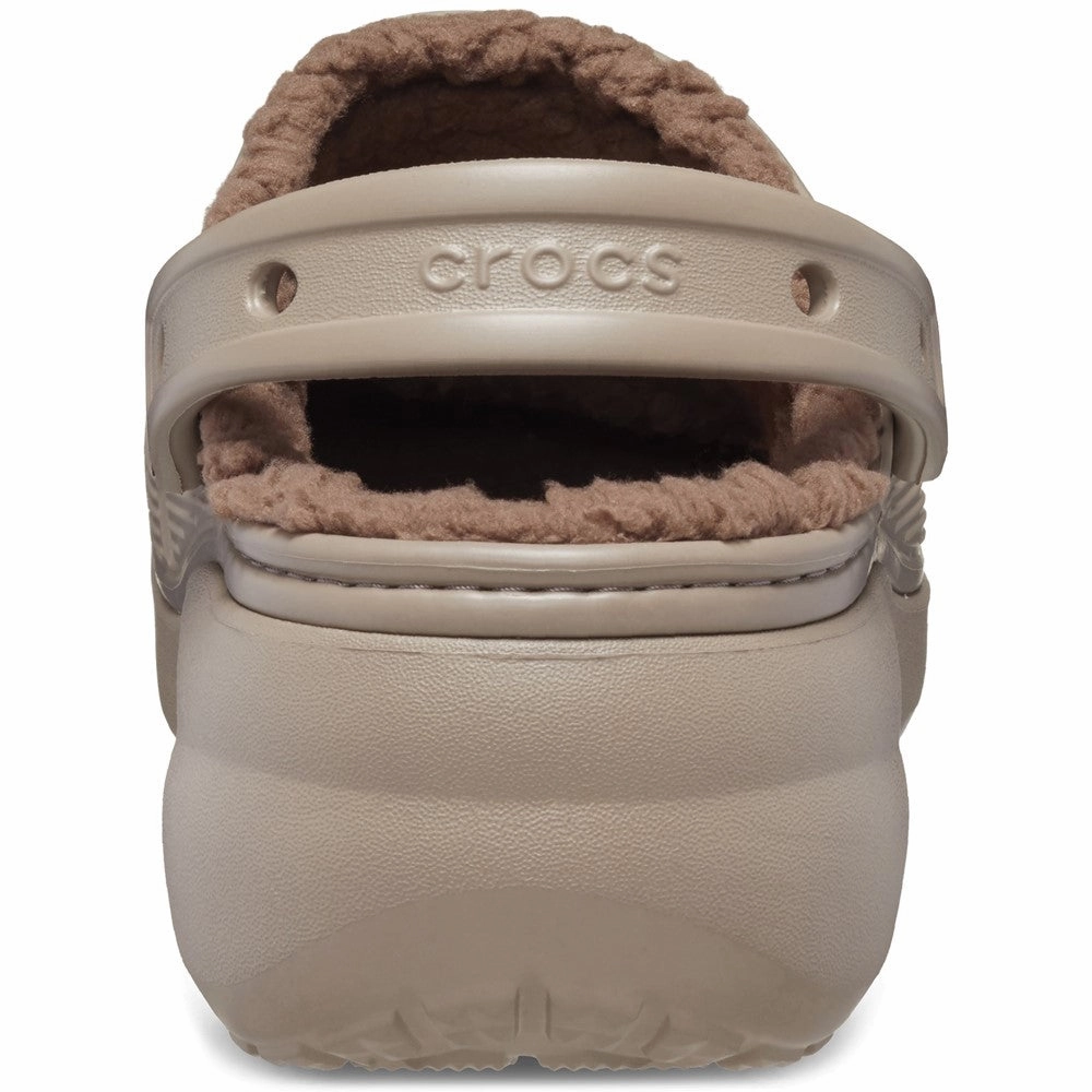 Crocs Classic Platform Lined Clog Comfy Footstep