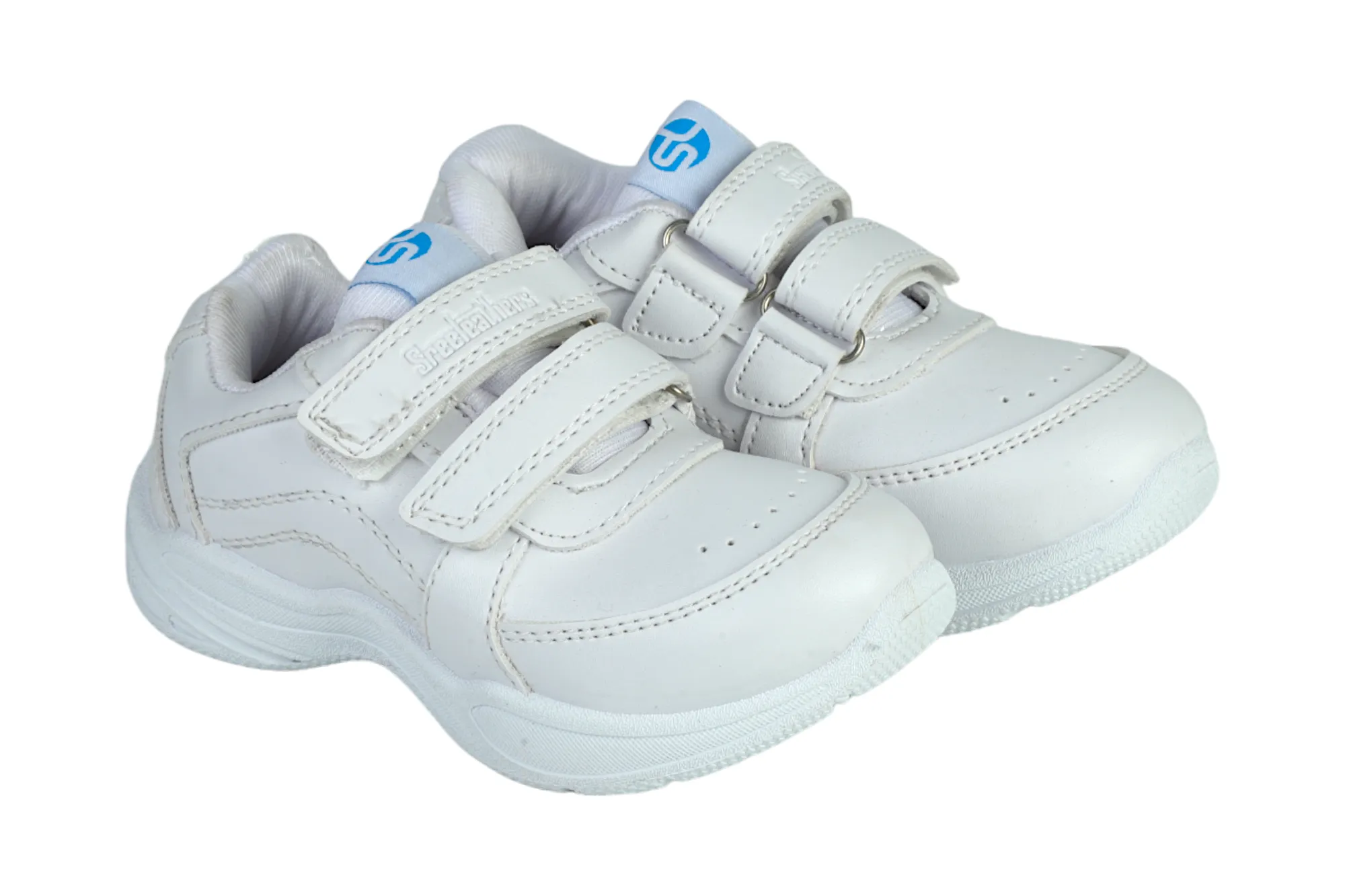 White Velcro School Shoes for Kids 57006 Lowa Hunting Boots