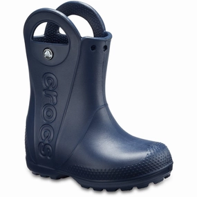 CushionedSole Crocs Kids Handle It Rain Boot