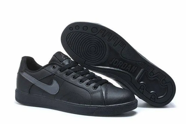 Hard Court Tennis Shoes Asics Air Jordan Sky High OG Suede Black Men's Running Shoes