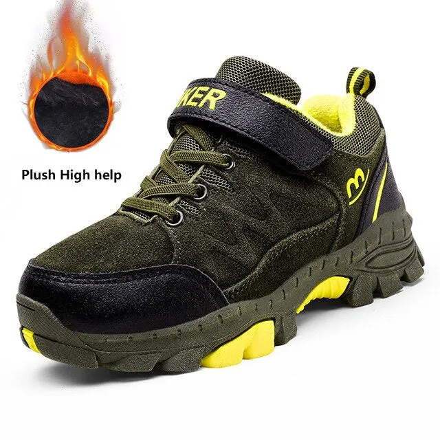 Winter Boots for Boys Kids Snow Shoes Teenagers Children Hiking Shoes Walking Climbing Sneakers CN size 31- 40 Salomon Outpulse Mid Gore-tex Hiking Boots