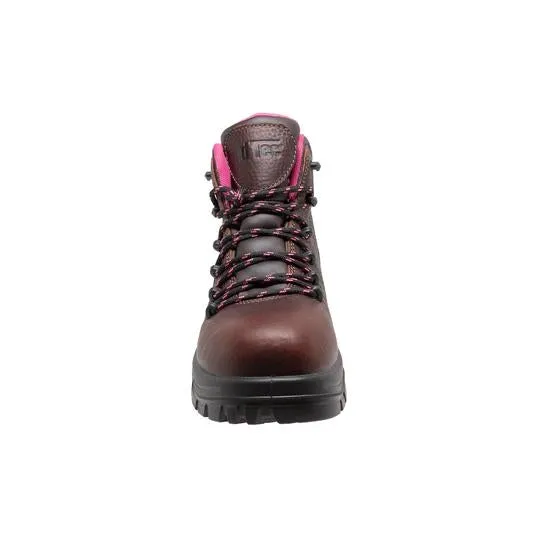 Work Boots At Boot Barn Women 6'' Waterproof Soft Toe Work Boot Brown Leather Boots
