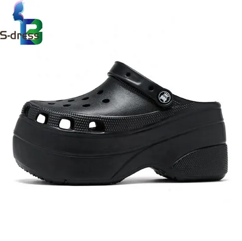 Easy Crochet Slippers Free Pattern Women Slip On Shoes Sandals For Clogs Mules Slippers Platform Clog