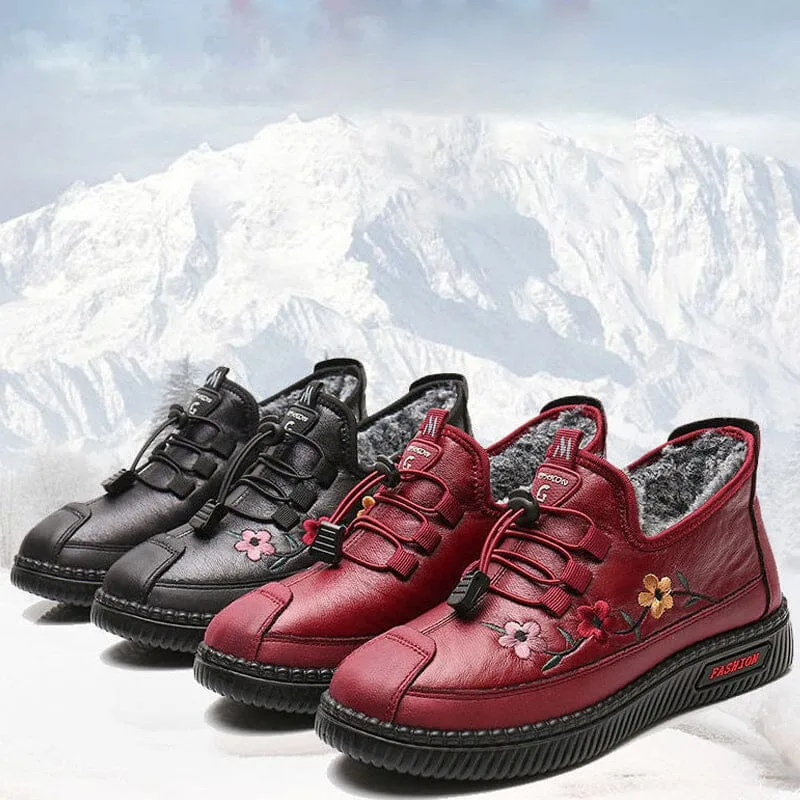 Famous Footwear Loafers Women Soft Warm Loafers for Elderly