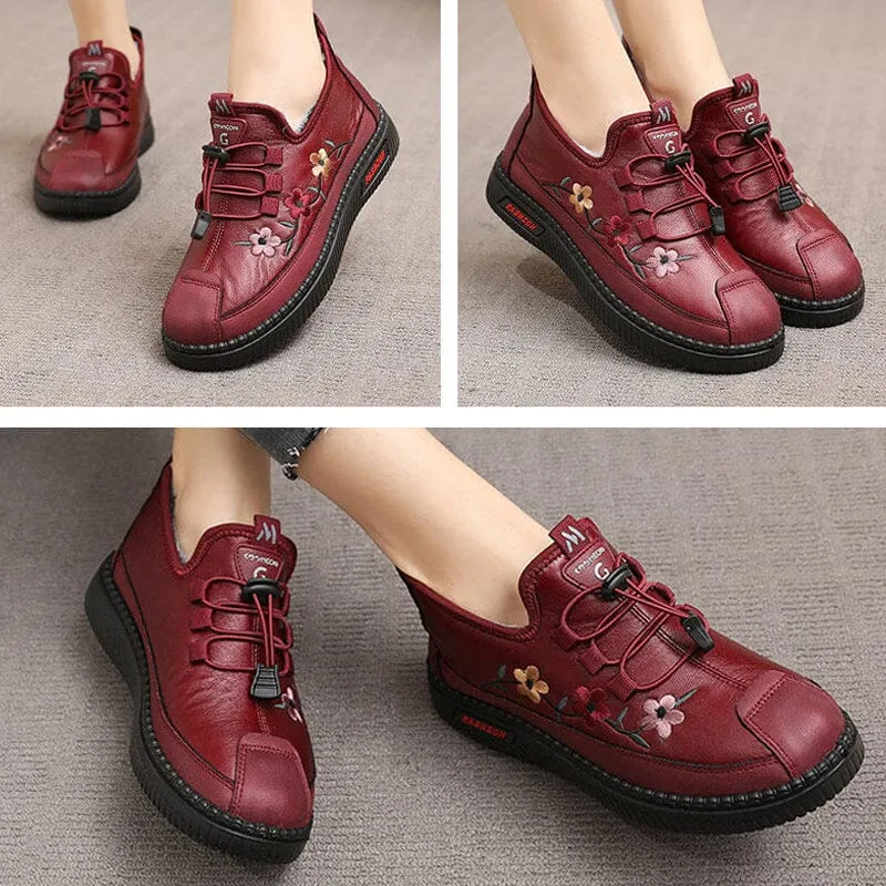 Esprit Loafers Women Soft Warm Loafers for Elderly