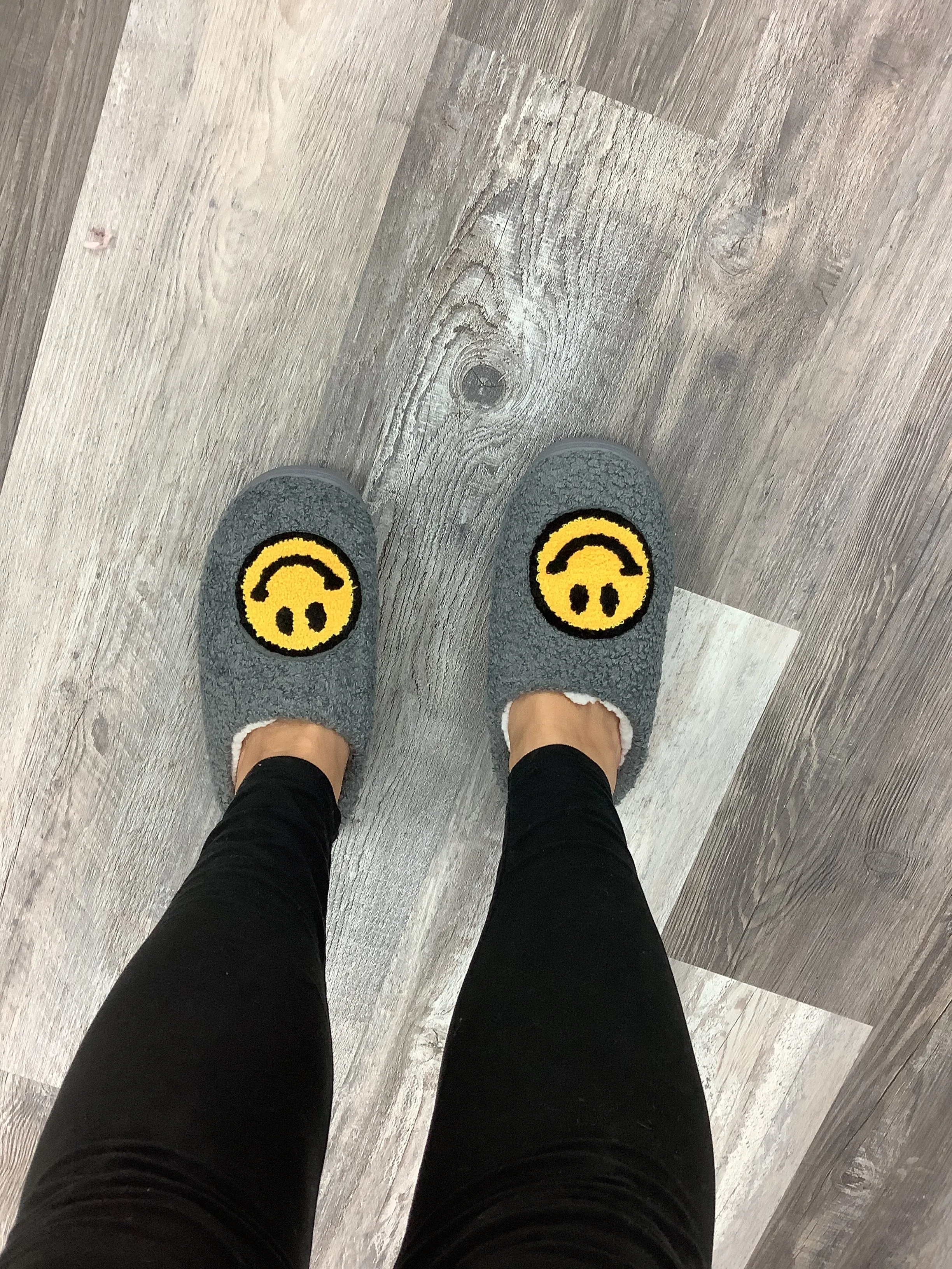 Slides And Go  Womens & Kids Smiley Face Slippers - Assorted Colors