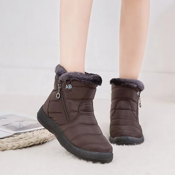 Women's Cozy Winter Waterproof Anti-Slip Boots Bearpaw Snow Boots