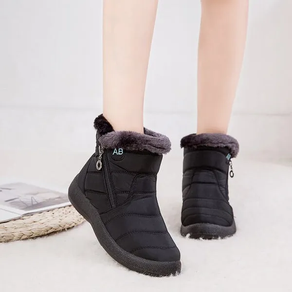 Snow Boots At Meijer Women's Cozy Winter Waterproof Anti-Slip Boots