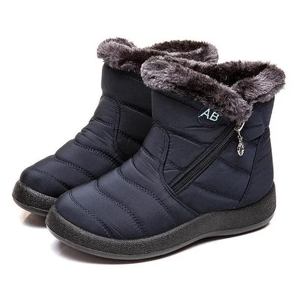 Women's Cozy Winter Waterproof Anti-Slip Boots Wind River Snow Boots