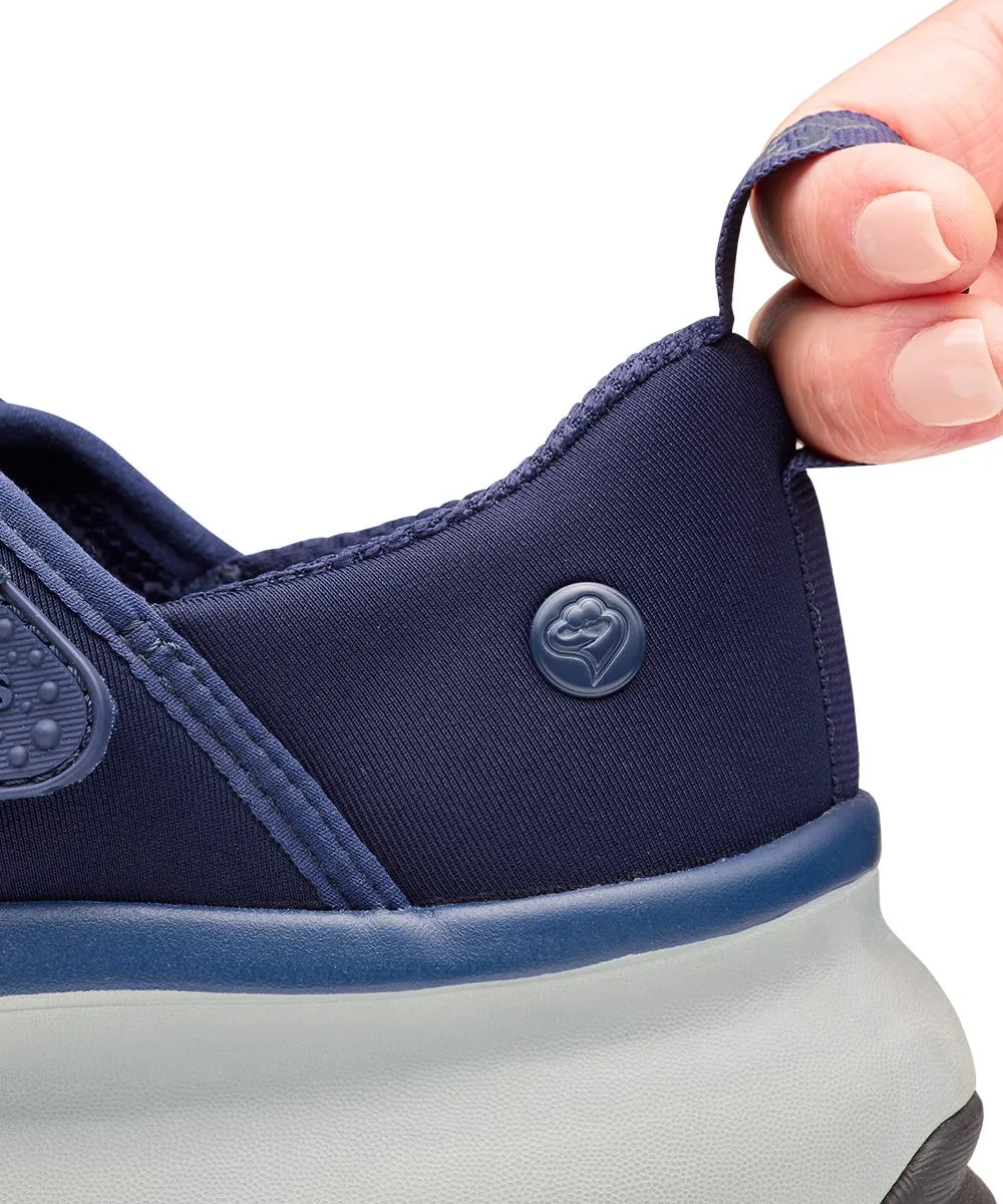 Women's Extra Wide Mary Jane Walking Shoes with Easy Touch Tasmen Slippers