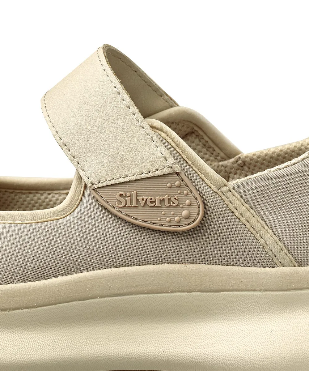 Gemma Mule Slippers Women's Extra Wide Mary Jane Walking Shoes with Easy Touch