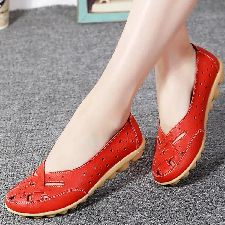 Hey Dude Paul Loafers Women's Flat Faux Leather Shoes Breathable Soft Loafers Casual Flats Shoes