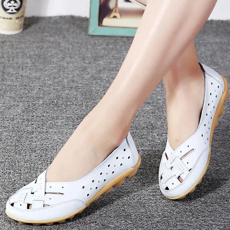 Most Comfortable Driving Loafers Women's Flat Faux Leather Shoes Breathable Soft Loafers Casual Flats Shoes