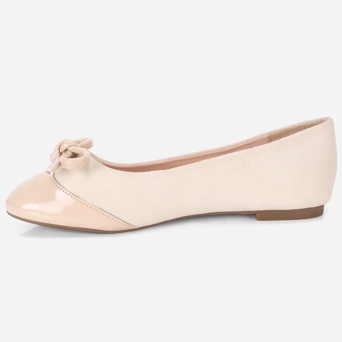 Flat Footed Shoes For Lifting Womens "ERMEN" Rounded Toe Flat Shoes