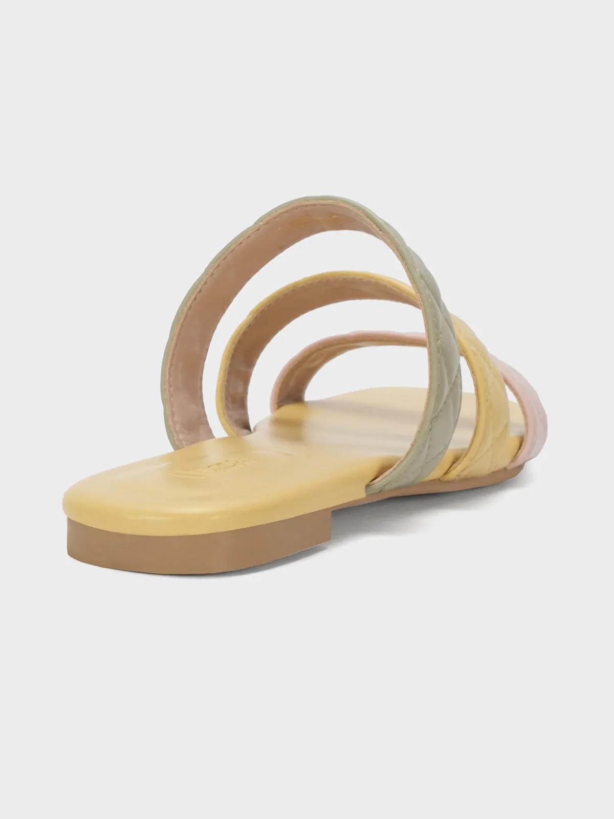 Womens "SAVERINE" Flat Summer Slippers Nfl Slippers