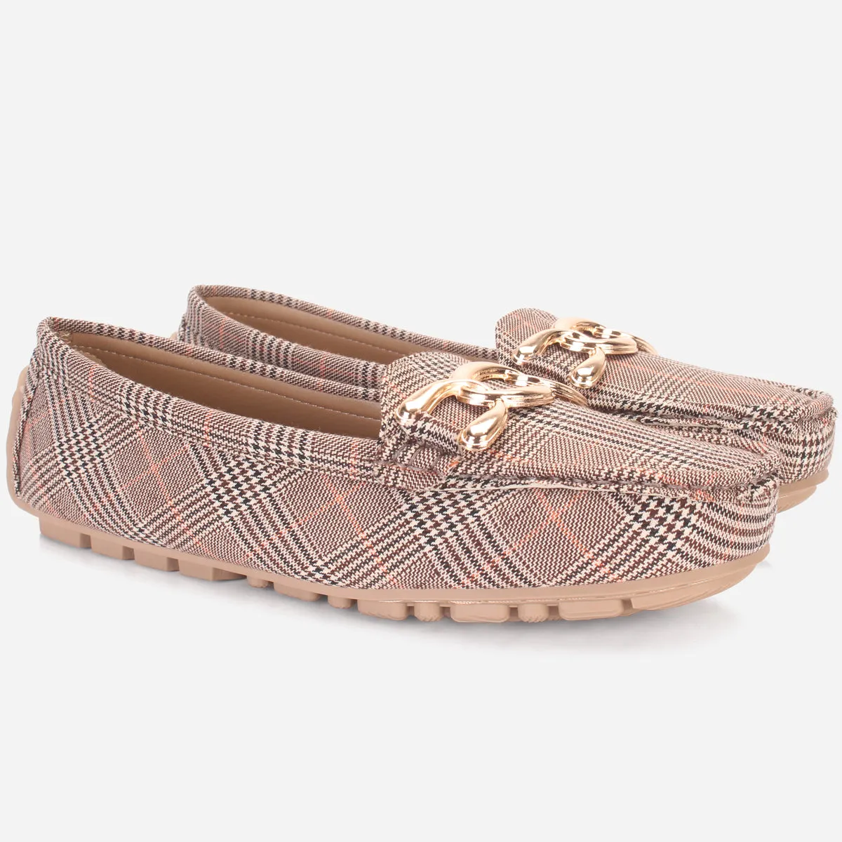 Women's "TULIP" Flat Comfy Slide In Moccasins Best Squat Shoes For Flat Feet