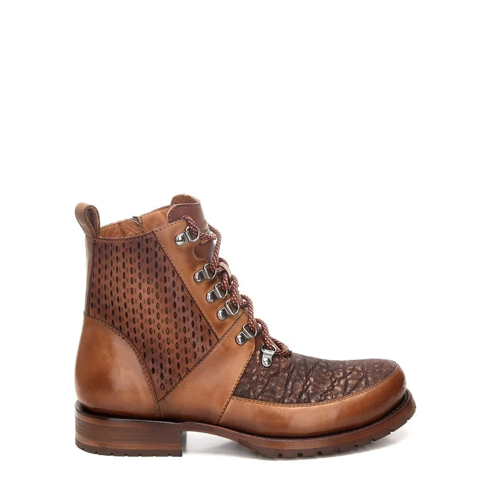 2E49EL - Cuadra tobacco casual vintage fashion elephant ankle boots for men Most Comfortable Eh Rated Work Boots