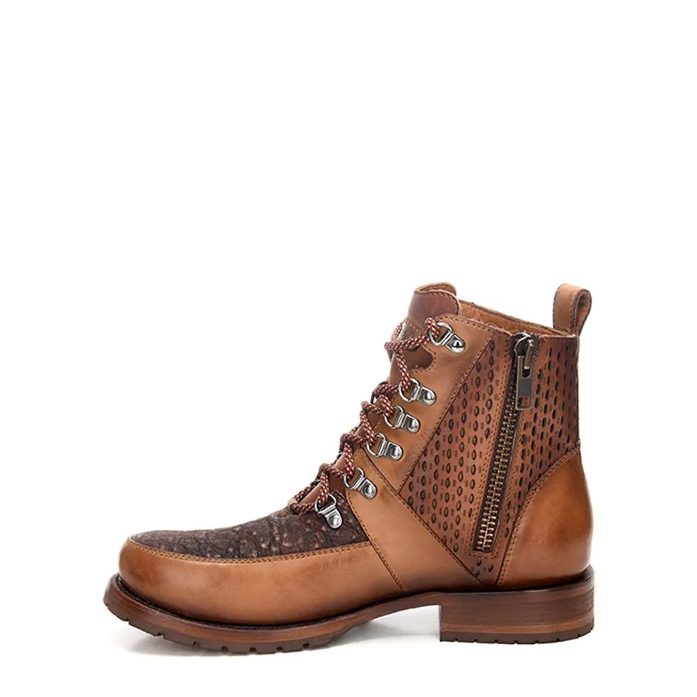 Cheap Work Boots Size 14 2E49EL - Cuadra tobacco casual vintage fashion elephant ankle boots for men