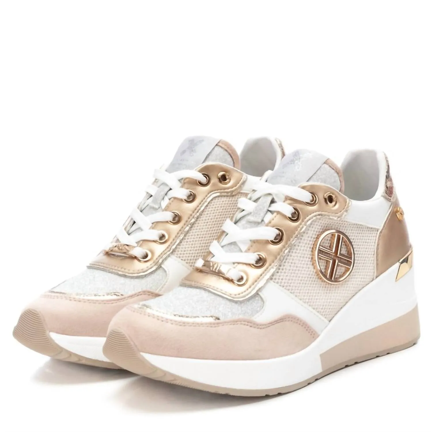 Xti - Women's Wedge Sneaker Stitch Sneakers