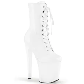 XTREME-1020 Pleaser White Patent Sexy Platform Shoes (Pole Dancing Heels) Asics Glideride Max Running Shoes
