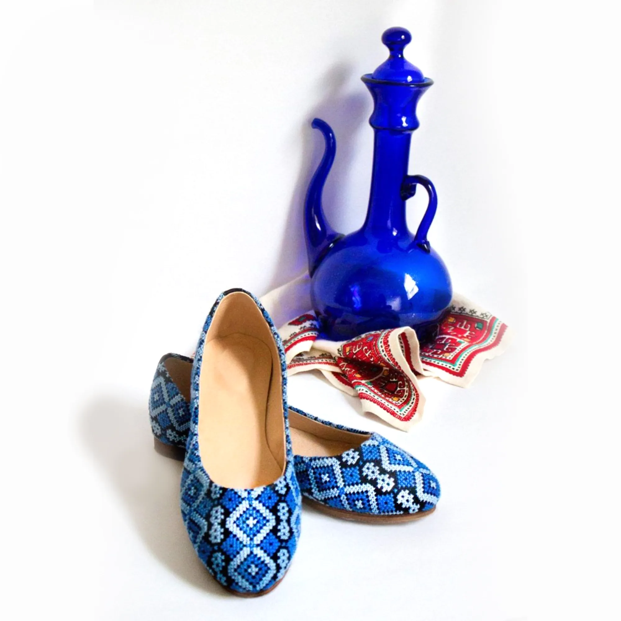 Bebe Shoes Flats Yasmin Flat - Sky Blue