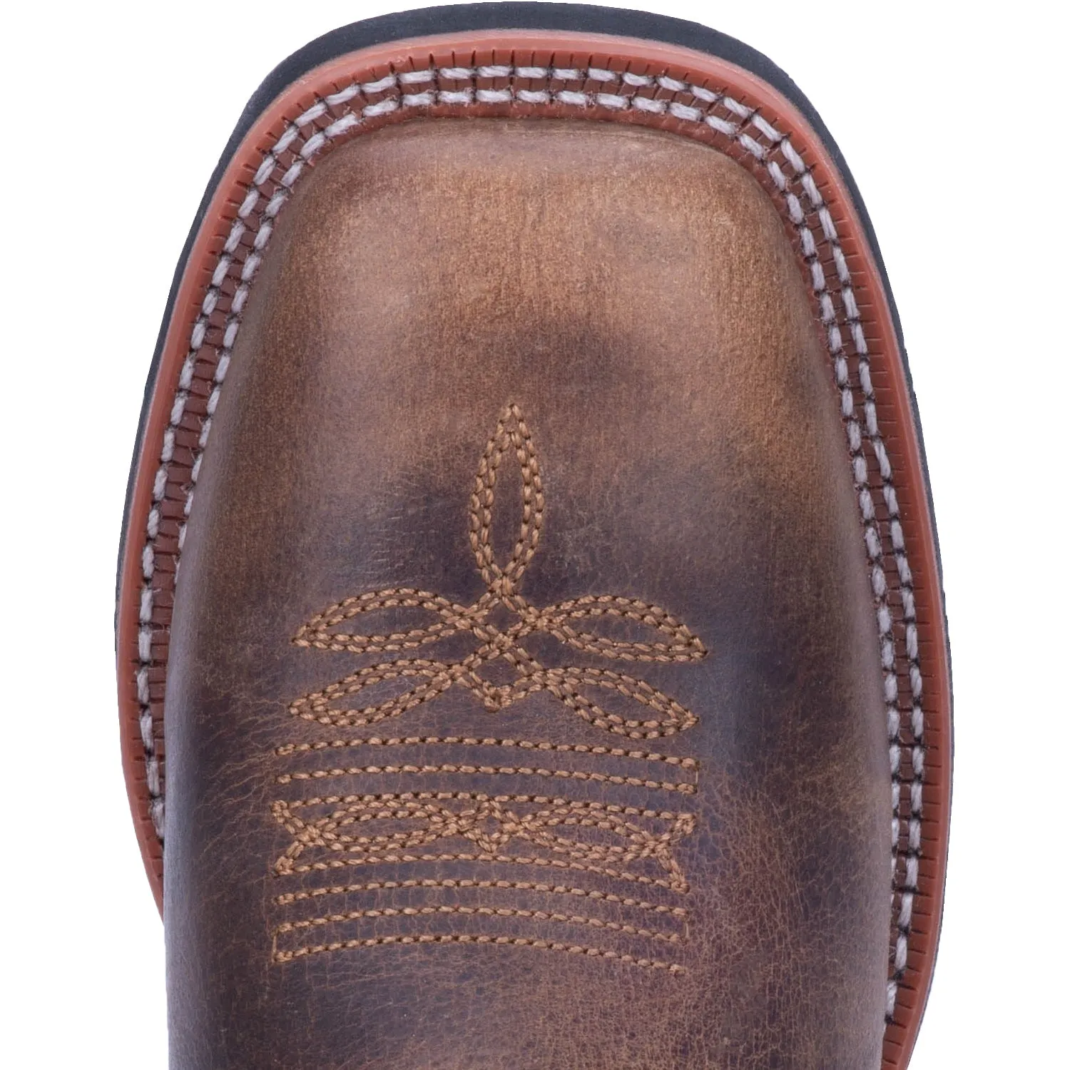 Laredo Womens Anita Cowboy Boots Leather Brown/Turquoise Dr Martins Boots