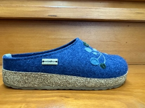 Casual Slides Walking Ease Haflinger Amaya Denim 751009-72